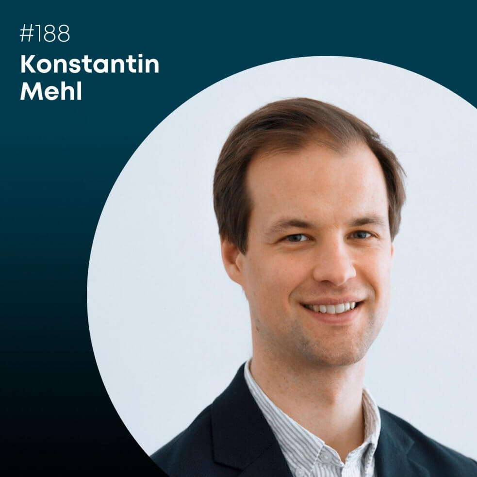 Hy Podcast Cover mit Konstantin Mehl