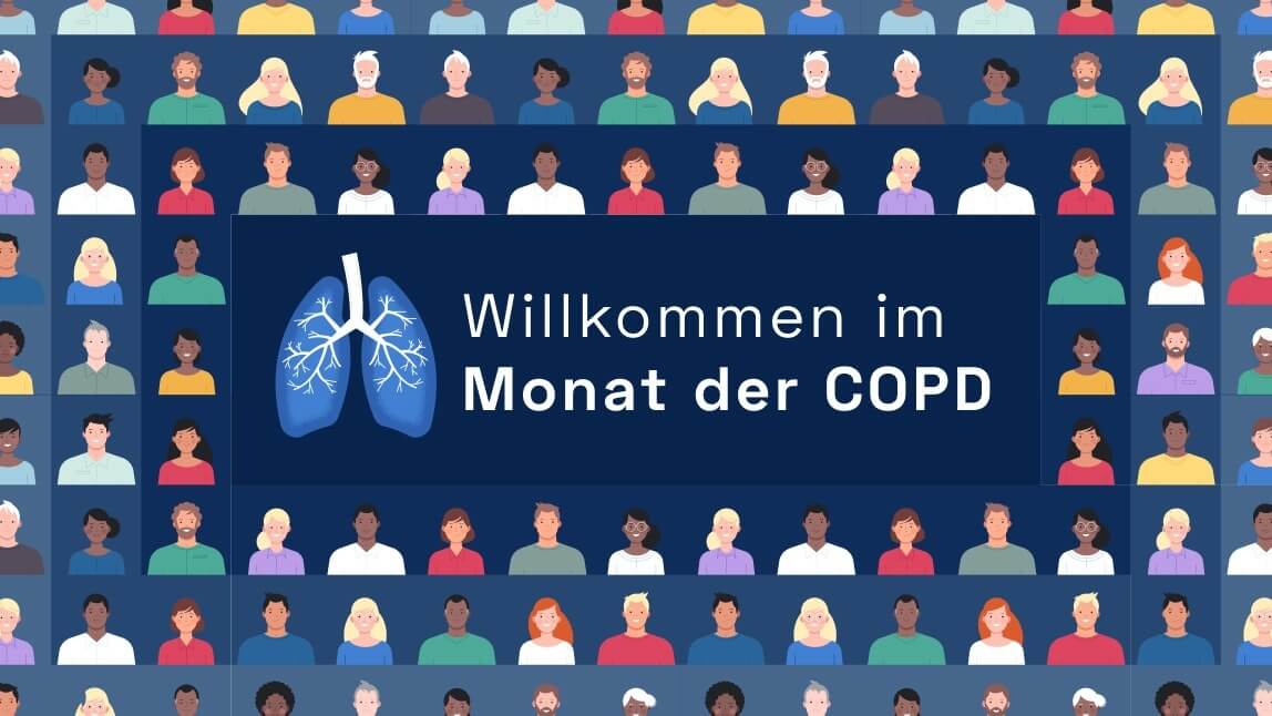 Illustration für den COPD Monat